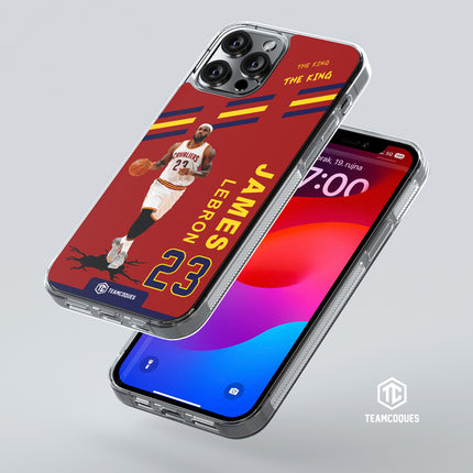 Coque joueur LEBRON JAMES CAVALIERS CAVS CLEVELAND NBA - TEAMCOQUES