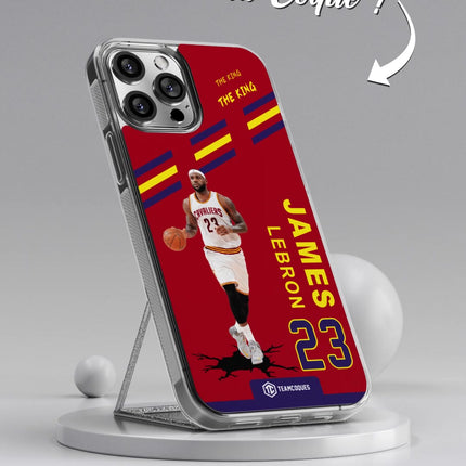 Vidéo Coque joueur LEBRON JAMES CAVALIERS CAVS CLEVELAND NBA - TEAMCOQUES