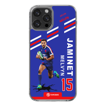 Coque joueur MELVYN JAMINET XV FRANCE - TEAMCOQUES