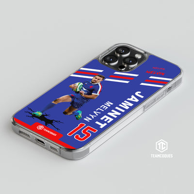 Coque joueur MELVYN JAMINET XV FRANCE - TEAMCOQUES