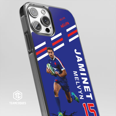 Coque joueur MELVYN JAMINET XV FRANCE - TEAMCOQUES