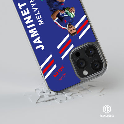 Coque joueur MELVYN JAMINET XV FRANCE - TEAMCOQUES