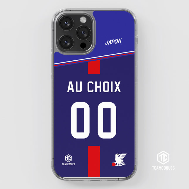Coque foot JAPON personnalisable - TEAMCOQUES