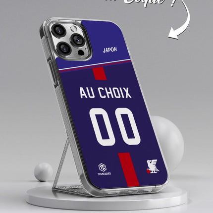 Vidéo Coque foot JAPON personnalisable - TEAMCOQUES