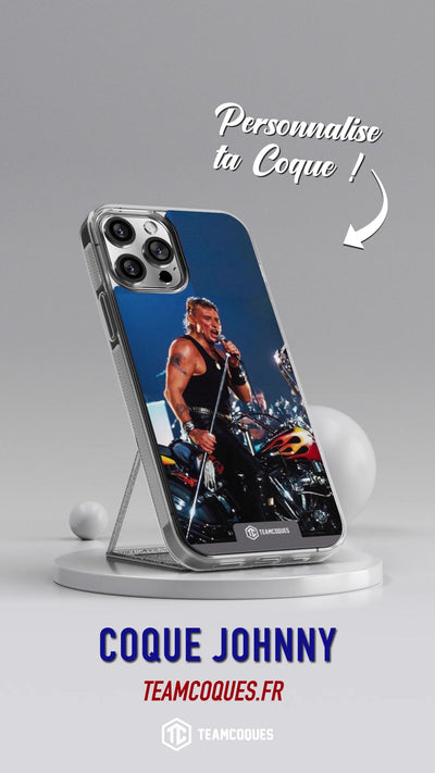 Vidéo Coque design JOHNNY HALLYDAY 5 - TEAMCOQUES