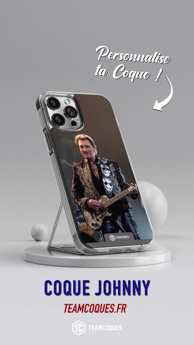 Vidéo Coque design JOHNNY HALLYDAY 6 - TEAMCOQUES