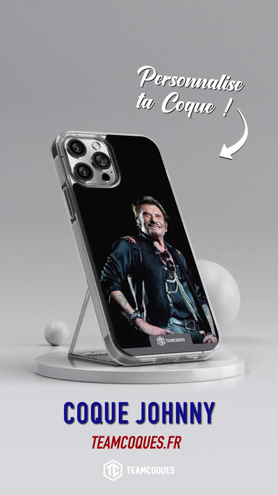 Vidéo Coque design JOHNNY HALLYDAY 8 - TEAMCOQUES