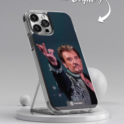 Vidéo Coque design JOHNNY HALLYDAY 9 - TEAMCOQUES