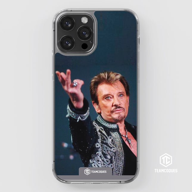 Coque design JOHNNY HALLYDAY 9 - TEAMCOQUES