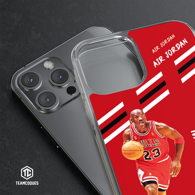 Coque joueur MICHAEL JORDAN BULLS CHICAGO NBA - TEAMCOQUES