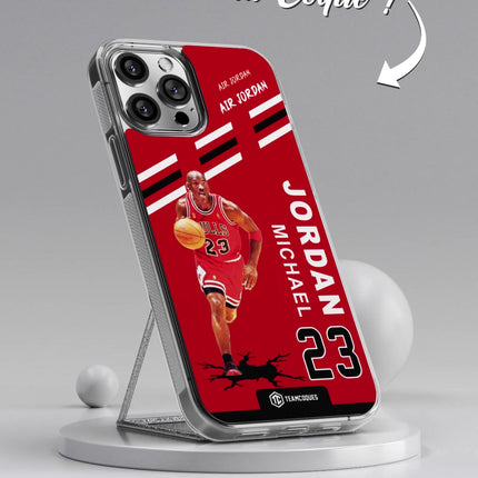 Vidéo Coque joueur MICHAEL JORDAN BULLS CHICAGO NBA - TEAMCOQUES
