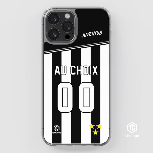 Coque foot JUVENTUS TURIN JUVE personnalisable - TEAMCOQUES