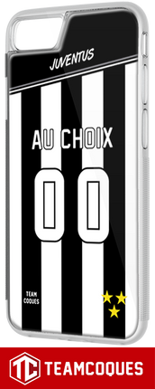 Coque foot JUVENTUS TURIN personnalisable - TEAMCOQUES