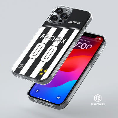 Coque foot JUVENTUS TURIN JUVE personnalisable - TEAMCOQUES