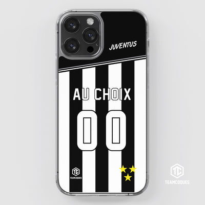 Coque foot JUVENTUS TURIN JUVE personnalisable - TEAMCOQUES