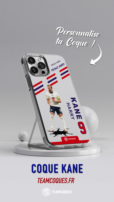 Vidéo Coque joueur HARRY KANE ANGLETERRE ENGLAND - TEAMCOQUES