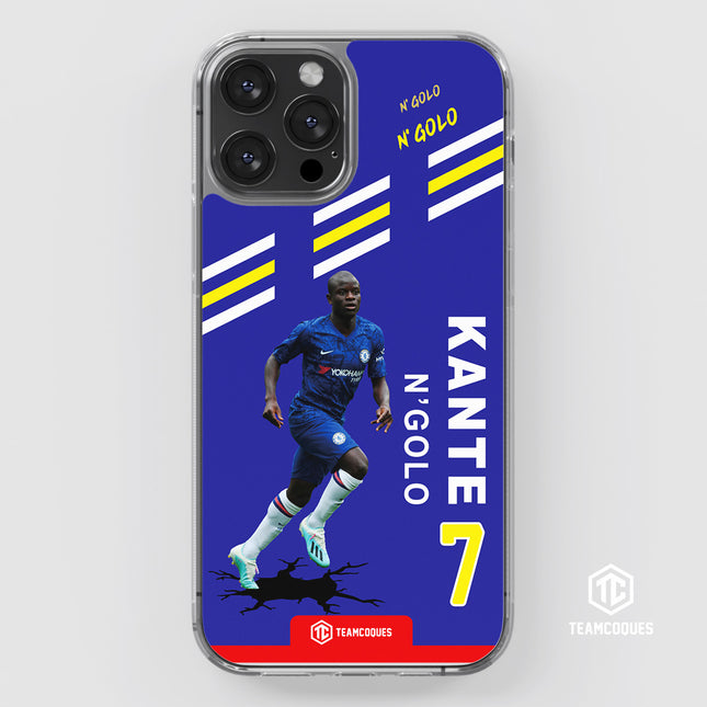 Coque joueur N'GOLO KANTE CHELSEA - TEAMCOQUES