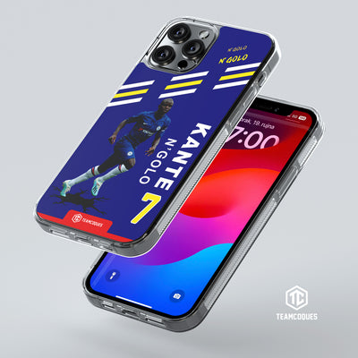 Coque joueur N'GOLO KANTE CHELSEA - TEAMCOQUES