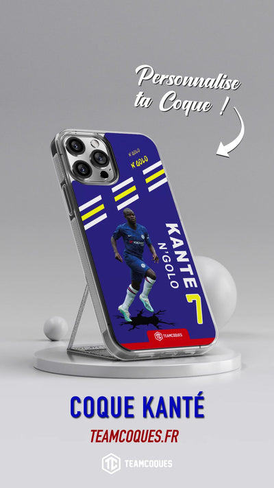 Vidéo Coque joueur N'GOLO KANTE CHELSEA - TEAMCOQUES