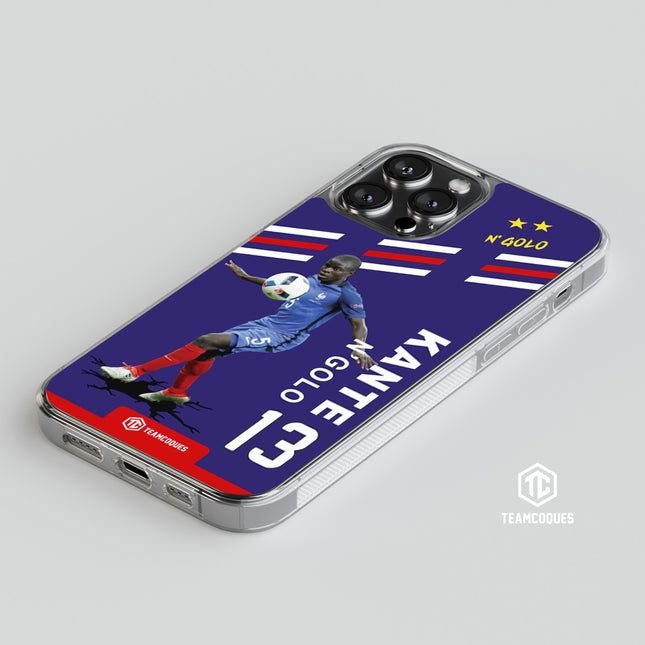 Coque joueur N'GOLO KANTÉ EQUIPE DE FRANCE EDF - TEAMCOQUES
