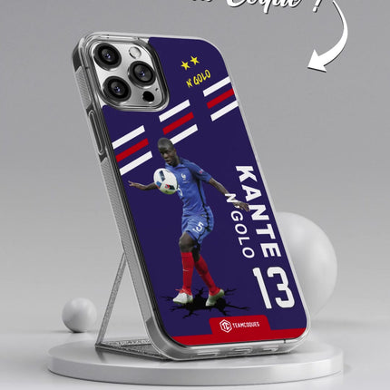 Vidéo Coque joueur N'GOLO KANTÉ EQUIPE DE FRANCE EDF - TEAMCOQUES