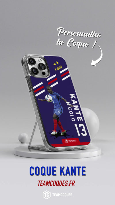 Vidéo Coque joueur N'GOLO KANTÉ EQUIPE DE FRANCE EDF - TEAMCOQUES