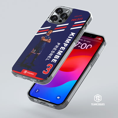 Coque joueur PRESNEL KIMPEMBE PRESKO PARIS PSG - TEAMCOQUES