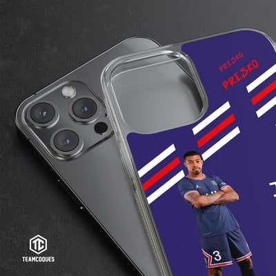 Coque joueur PRESNEL KIMPEMBE PRESKO PARIS PSG - TEAMCOQUES