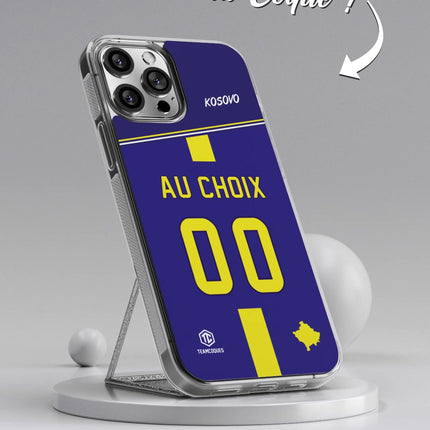 Vidéo Coque foot KOSOVO personnalisable - TEAMCOQUES
