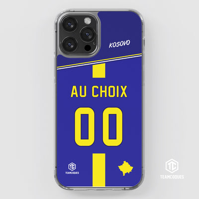 Coque foot KOSOVO personnalisable - TEAMCOQUES