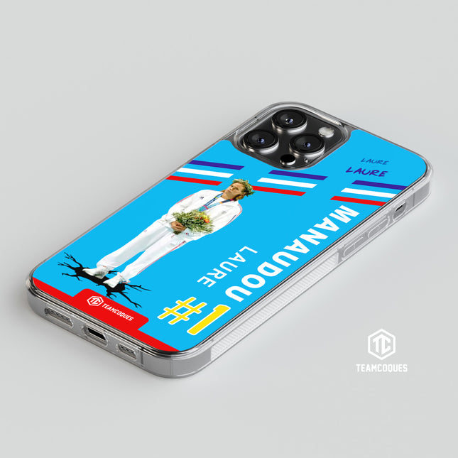 Coque joueur LAURE MANAUDOU NATATION JO - TEAMCOQUES