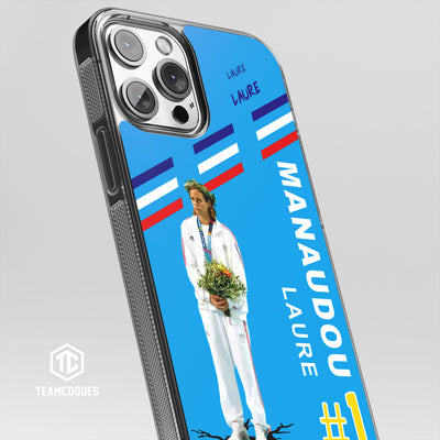 Coque joueur LAURE MANAUDOU NATATION JO - TEAMCOQUES