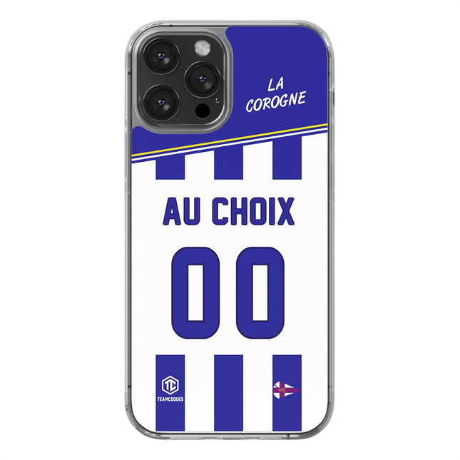 Coque foot LA COROGNE personnalisable - TEAMCOQUES