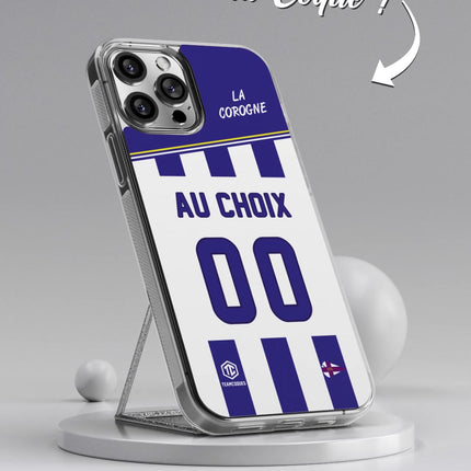 Vidéo Coque foot LA COROGNE personnalisable - TEAMCOQUES