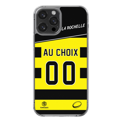 Coque rugby LA ROCHELLE personnalisable - TEAMCOQUES