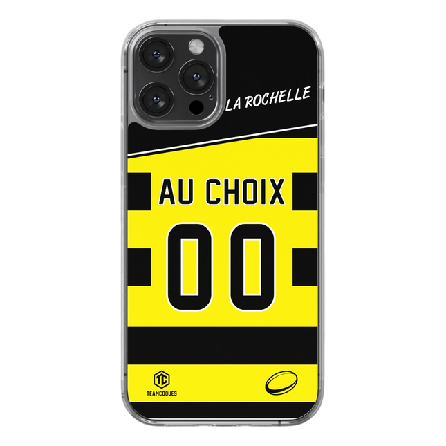 Coque rugby LA ROCHELLE personnalisable - TEAMCOQUES