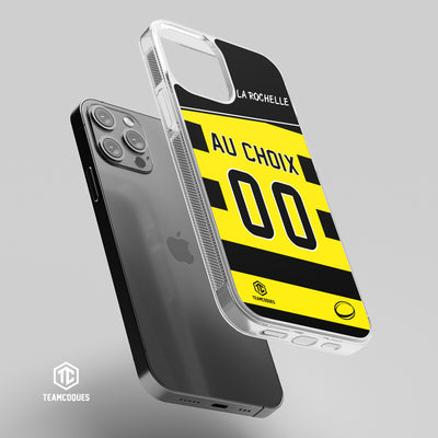 Coque rugby LA ROCHELLE personnalisable - TEAMCOQUES