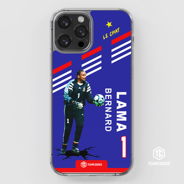 Coque joueur BERNARD LAMA EQUIPE DE FRANCE 1998 - TEAMCOQUES