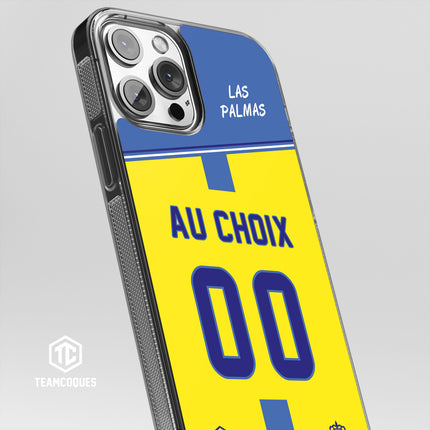 Coque foot LAS PALMAS personnalisable - TEAMCOQUES