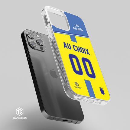 Coque foot LAS PALMAS personnalisable - TEAMCOQUES
