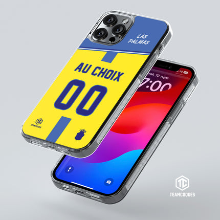 Coque foot LAS PALMAS personnalisable - TEAMCOQUES