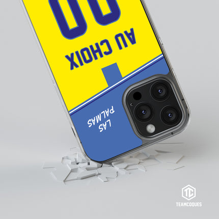 Coque foot LAS PALMAS personnalisable - TEAMCOQUES
