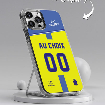 Vidéo Coque foot LAS PALMAS personnalisable - TEAMCOQUES