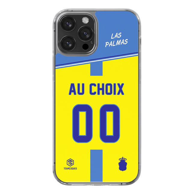 Coque foot LAS PALMAS personnalisable - TEAMCOQUES