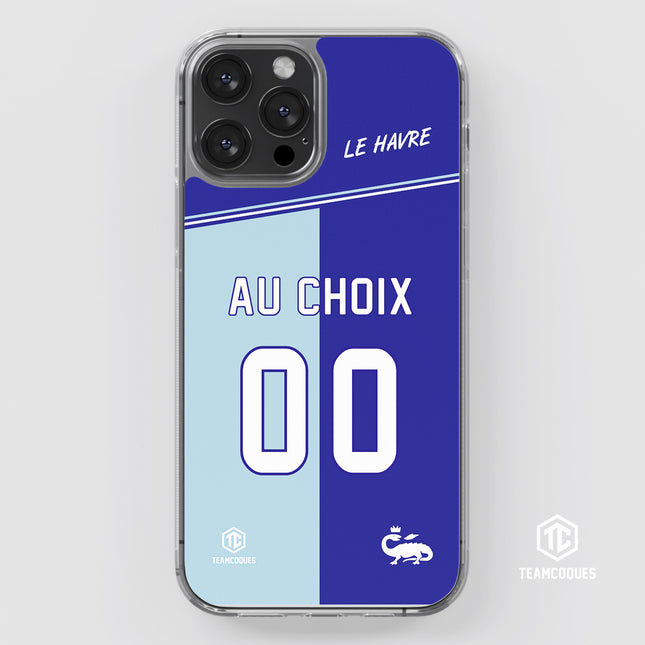 Coque foot LE HAVRE HAC personnalisable - TEAMCOQUES