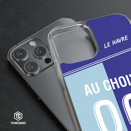 Coque foot LE HAVRE HAC personnalisable - TEAMCOQUES