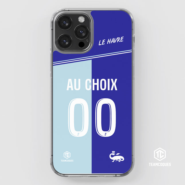 Coque foot LE HAVRE HAC personnalisable - TEAMCOQUES