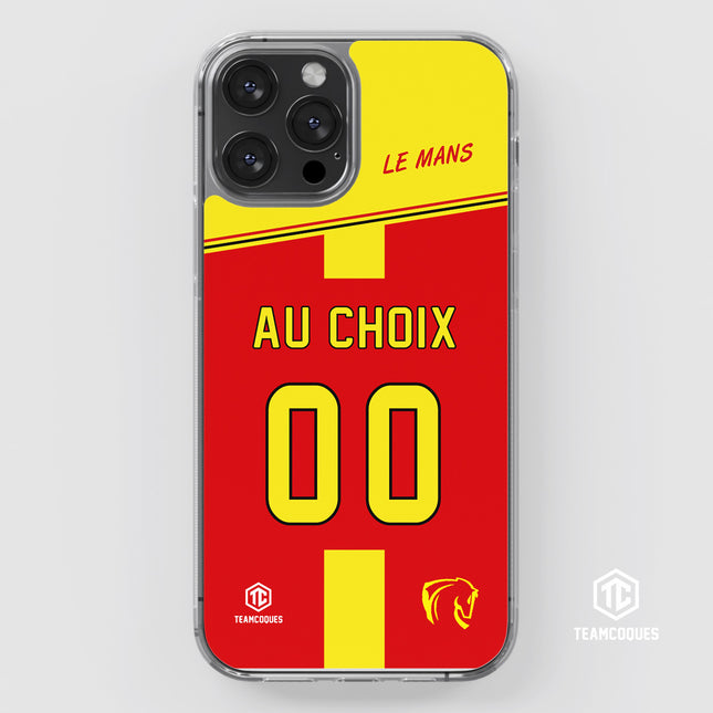 Coque foot LE MANS personnalisable - TEAMCOQUES