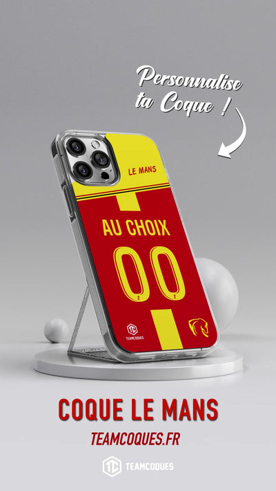 Vidéo Coque foot LE MANS personnalisable - TEAMCOQUES