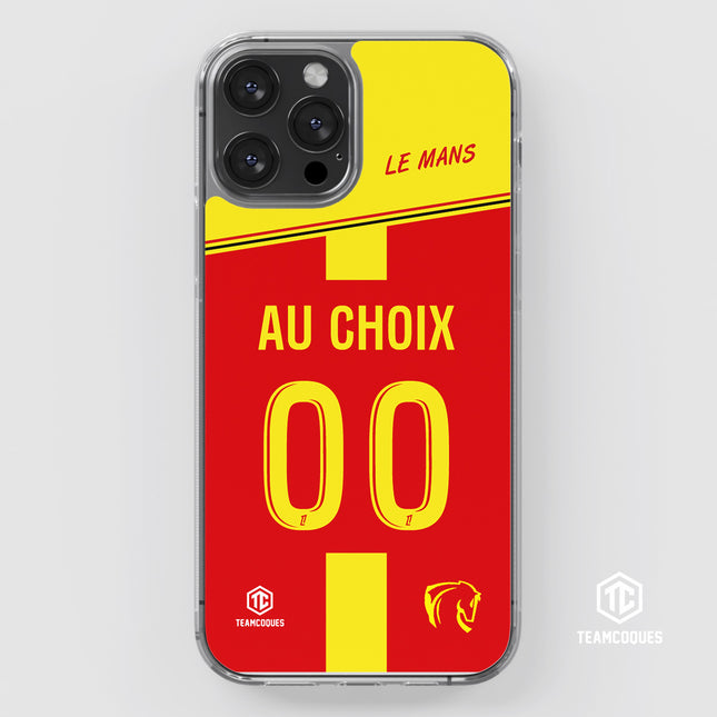 Coque foot LE MANS personnalisable - TEAMCOQUES